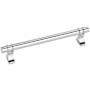 Amerock Davenport 6-5/16 Inch Center to Center Bar Cabinet Pull Polished Chrome