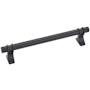 Amerock Davenport 6-5/16 Inch Center to Center Bar Cabinet Pull Matte Black