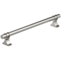 Amerock Davenport 7-9/16 Inch Center to Center Bar Cabinet Pull Polished Nickel