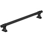 Amerock Davenport 8-13/16 Inch Center to Center Bar Cabinet Pull Matte Black