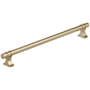 Amerock Davenport 10-1/16 Inch Center to Center Bar Cabinet Pull Golden Champagne