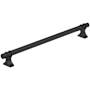 Amerock Davenport 10-1/16 Inch Center to Center Bar Cabinet Pull Matte Black