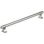 Amerock Davenport 10-1/16 Inch Center to Center Bar Cabinet Pull Polished Nickel