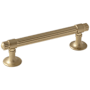 Amerock Sea Grass 3-3/4 Inch Center to Center Bar Cabinet Pull Golden Champagne