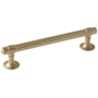 Amerock Sea Grass 5 Inch (128mm) Center to Center Bar Cabinet Pull Golden Champagne