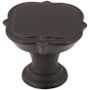 Amerock Grace Revitalize 1-3/8 Inch Square Cabinet Knob Black Bronze