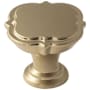 Amerock Grace Revitalize 1-3/8 Inch Square Cabinet Knob Golden Champagne