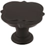 Amerock Grace Revitalize 1-3/4 Inch Square Cabinet Knob Black Bronze