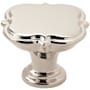 Amerock Grace Revitalize 1-3/4 Inch Square Cabinet Knob Polished Nickel