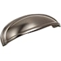 Amerock Ashby 3 and 4 Inch Center to Center Cup Cabinet Pull Gunmetal
