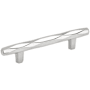 Amerock St. Vincent 3-3/4 Inch Center to Center Bar Cabinet Pull Polished Chrome