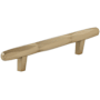 Amerock St. Vincent 3-3/4 Inch Center to Center Bar Cabinet Pull Golden Champagne