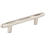 Amerock St. Vincent 3-3/4 Inch Center to Center Bar Cabinet Pull Polished Nickel