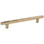 Amerock St. Vincent 6-5/16 Inch Center to Center Bar Cabinet Pull Golden Champagne