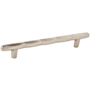Amerock St. Vincent 6-5/16 Inch Center to Center Bar Cabinet Pull Satin Nickel