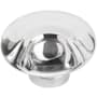 Amerock Glacio 1-3/4 Inch Mushroom Cabinet Knob Polished Chrome