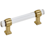 Amerock Glacio 3-3/4 Inch Center to Center Bar Cabinet Pull Champagne Bronze