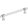 Amerock Glacio 6-5/16 Inch Center to Center Bar Cabinet Pull Polished Chrome