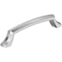 Amerock Bellamy 5-1/16 Inch Center to Center Arch Cabinet Pull Polished Chrome