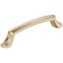Amerock Bellamy 5-1/16 Inch Center to Center Arch Cabinet Pull Golden Champagne