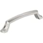 Amerock Bellamy 5-1/16 Inch Center to Center Arch Cabinet Pull Satin Nickel