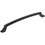 Amerock Bellamy 10-1/16 Inch Center to Center Arch Cabinet Pull Matte Black