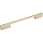 Amerock Separa 10-1/16 Inch Center to Center Handle Cabinet Pull Silver Champagne