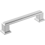 Amerock Appoint 3-3/4 Inch Center to Center Handle Cabinet Pull Polished Chrome