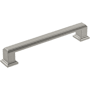 Amerock Appoint 5-1/16 Inch Center to Center Handle Cabinet Pull Satin Nickel