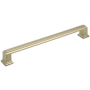 Amerock Appoint 7-9/16 Inch Center to Center Handle Cabinet Pull Golden Champagne