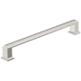 Amerock Appoint 7-9/16 Inch Center to Center Handle Cabinet Pull Polished Nickel