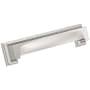 Amerock Appoint 5-1/16 and 6-5/16 Inch Dual Center to Center Cup Cabinet Pull Polished Nickel