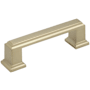 Amerock Appoint 3 Inch Center to Center Handle Cabinet Pull Golden Champagne