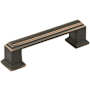 Amerock Appoint 3 Inch Center to Center Handle Cabinet Pull Oil Rubbed Bronze