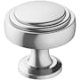Amerock Winsome 1-1/4 Inch Mushroom Cabinet Knob Polished Chrome