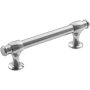 Amerock Winsome 3-3/4 Inch Center to Center Bar Cabinet Pull Polished Chrome