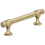 Amerock Winsome 3-3/4 Inch Center to Center Bar Cabinet Pull Golden Champagne
