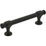 Amerock Winsome 3-3/4 Inch Center to Center Bar Cabinet Pull Matte Black