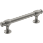 Amerock Winsome 3-3/4 Inch Center to Center Bar Cabinet Pull Satin Nickel