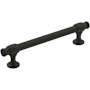 Amerock Winsome 5-1/16 Inch Center to Center Bar Cabinet Pull Matte Black