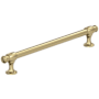 Amerock Winsome 7-9/16 Inch Center to Center Bar Cabinet Pull Golden Champagne
