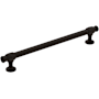 Amerock Winsome 7-9/16 Inch Center to Center Bar Cabinet Pull Matte Black