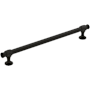 Amerock Winsome 8-13/16 Inch Center to Center Bar Cabinet Pull Matte Black