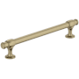 Amerock Winsome 6-5/16 Inch Center to Center Bar Cabinet Pull Golden Champagne
