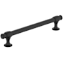 Amerock Winsome 6-5/16 Inch Center to Center Bar Cabinet Pull Matte Black