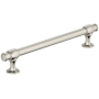 Amerock Winsome 6-5/16 Inch Center to Center Bar Cabinet Pull Satin Nickel