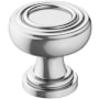 Amerock Ville 1-1/8 Inch Mushroom Cabinet Knob Polished Chrome