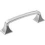 Amerock Ville 3-3/4 Inch Center to Center Handle Cabinet Pull Polished Chrome
