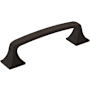 Amerock Ville 3-3/4 Inch Center to Center Handle Cabinet Pull Oil Rubbed Bronze