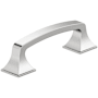 Amerock Ville 3 Inch Center to Center Handle Cabinet Pull Polished Chrome